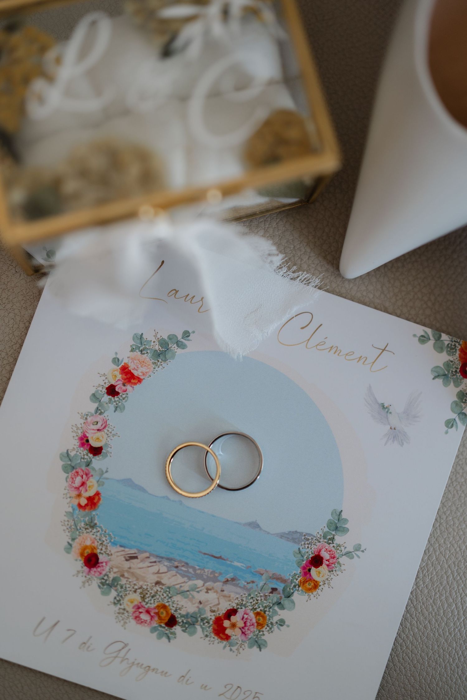 Les détails du mariage.