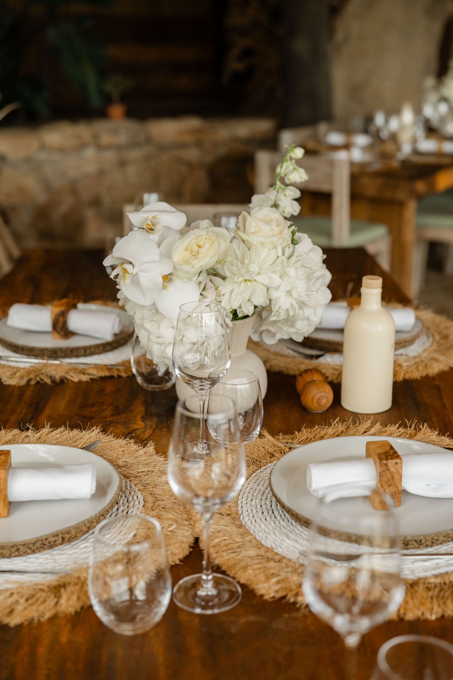 Un magnifique mariage au domaine de Lagnonu en Corse.