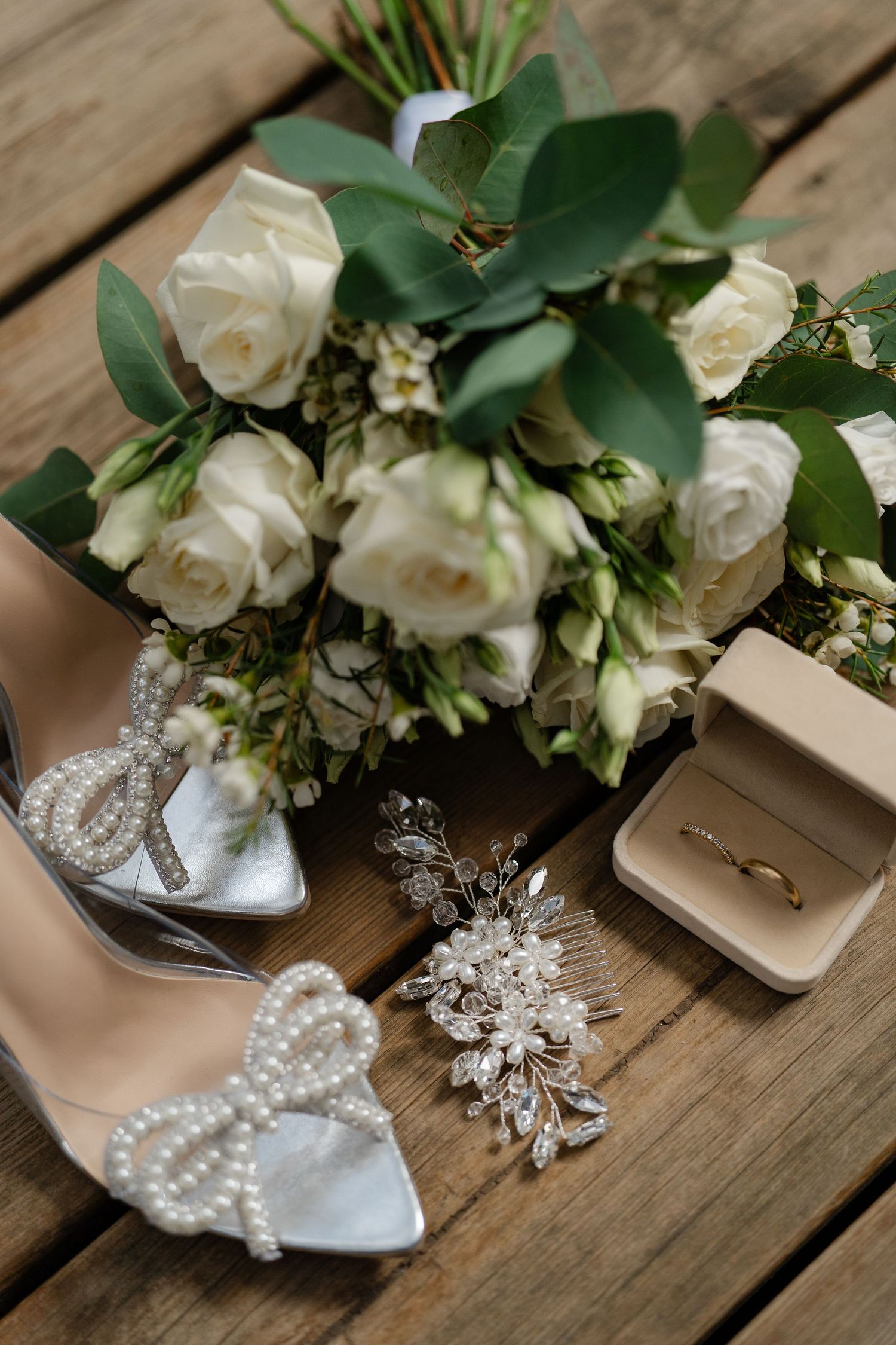 Les accessoires du mariage.