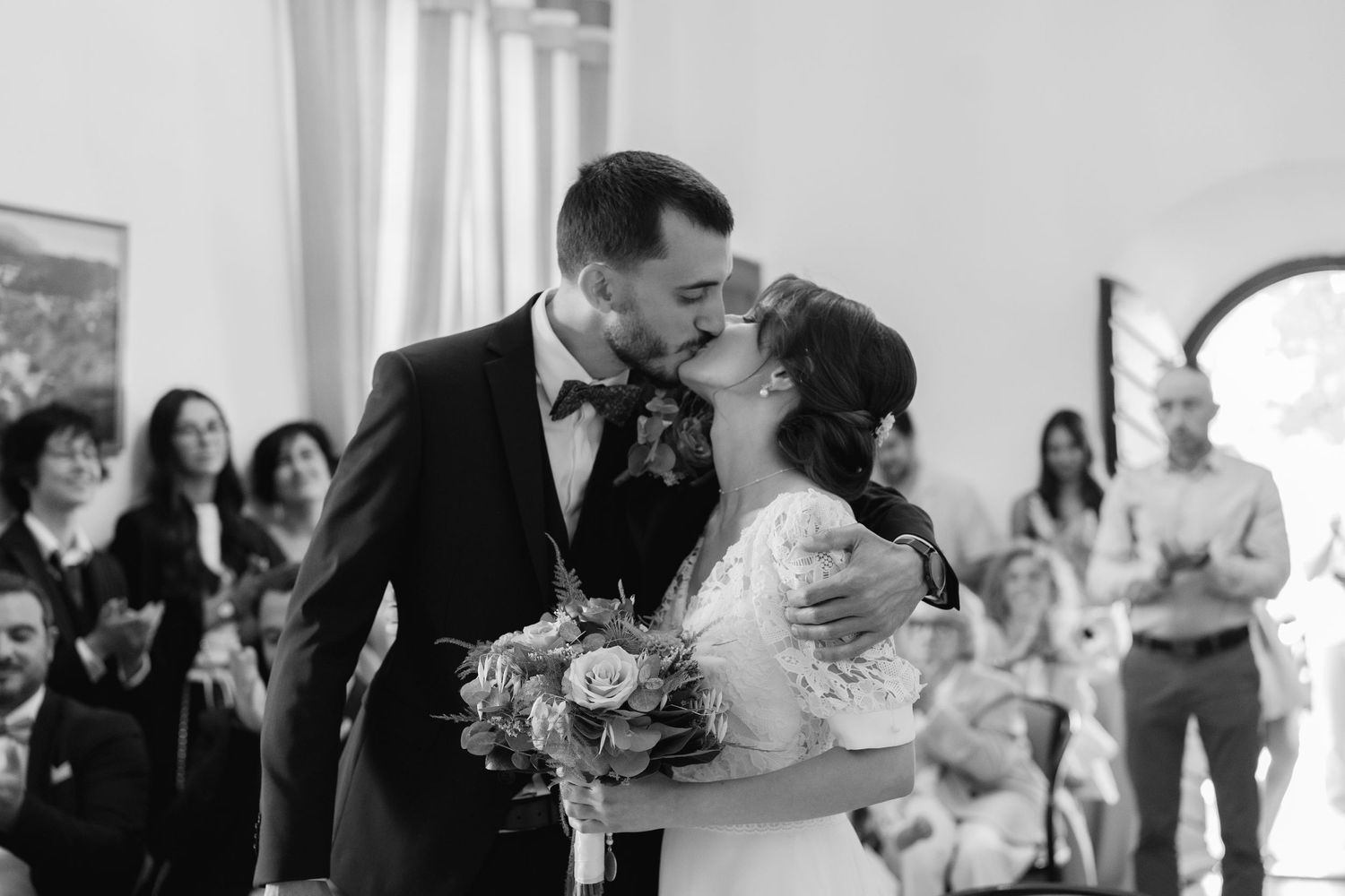 Mes amoureux en noir et blanc.