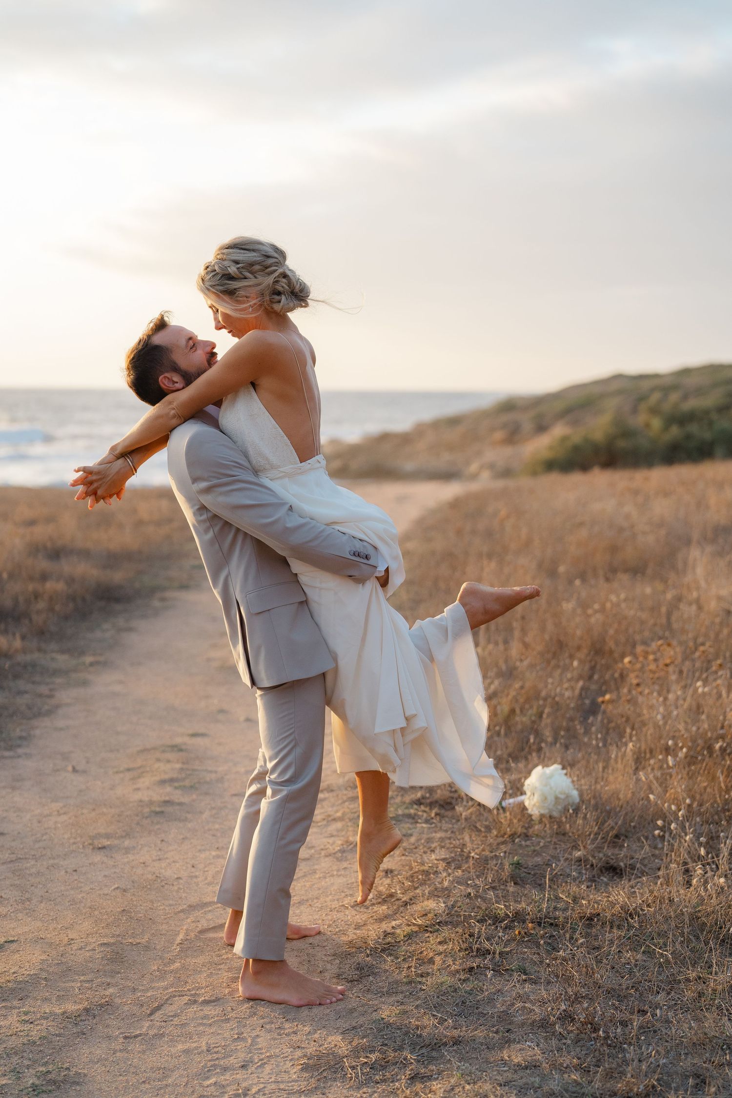 Un couple romantique autour du Sunset.