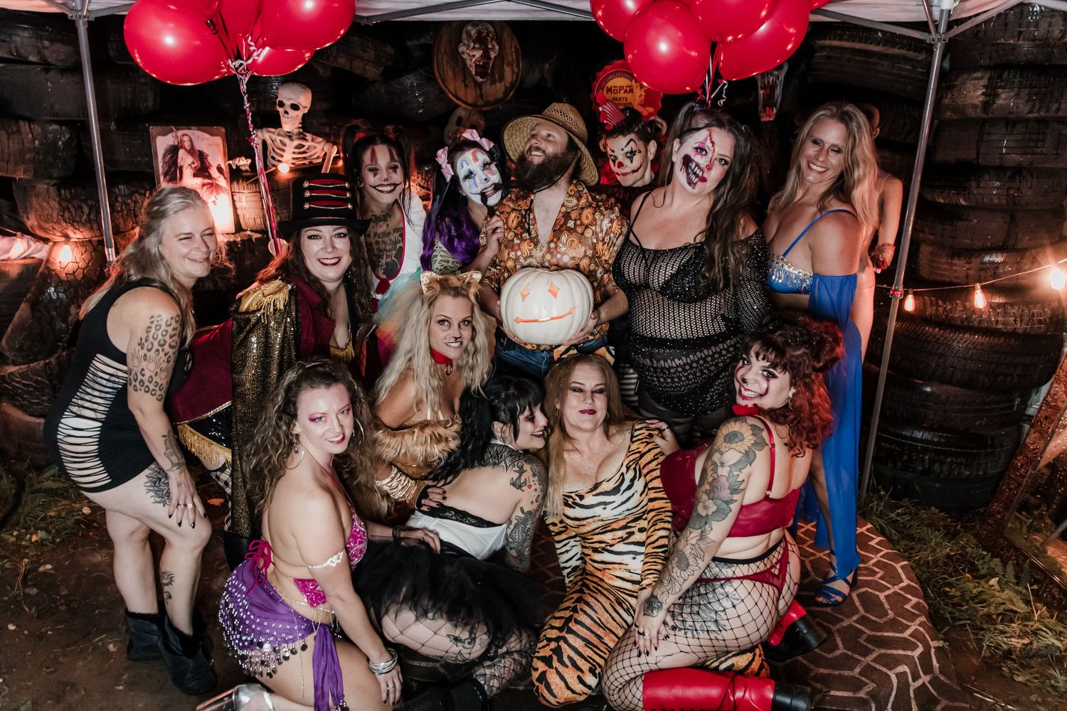 boudoir group photoshoot