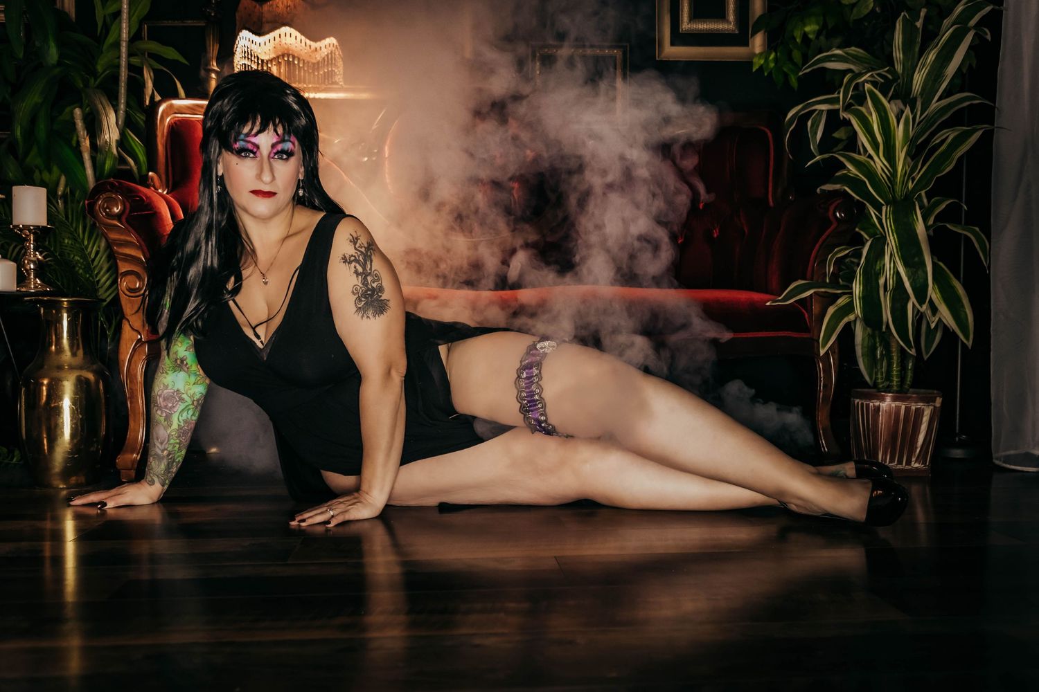 themed boudoir photography