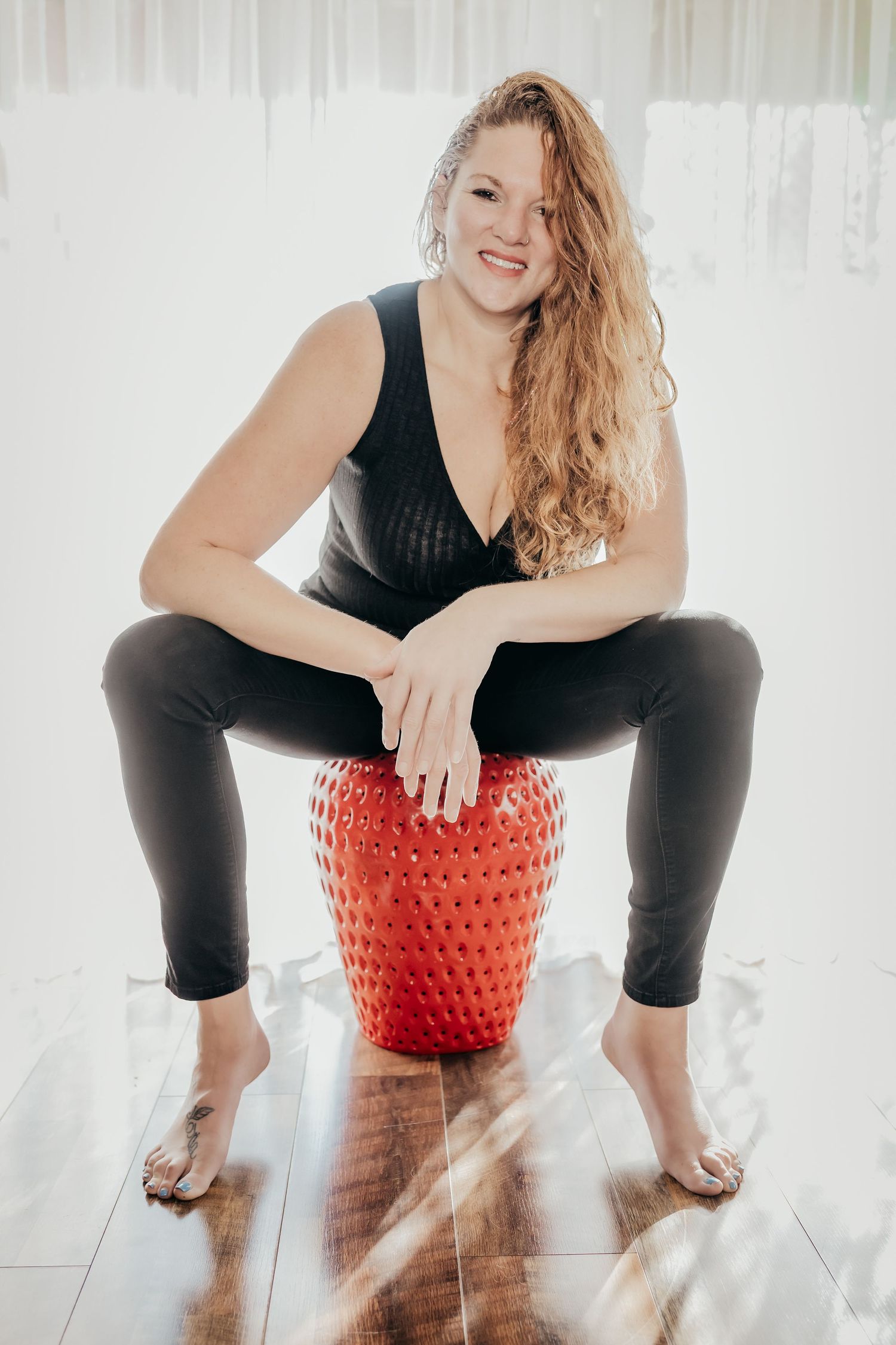 Strawberry Boudoir Photography