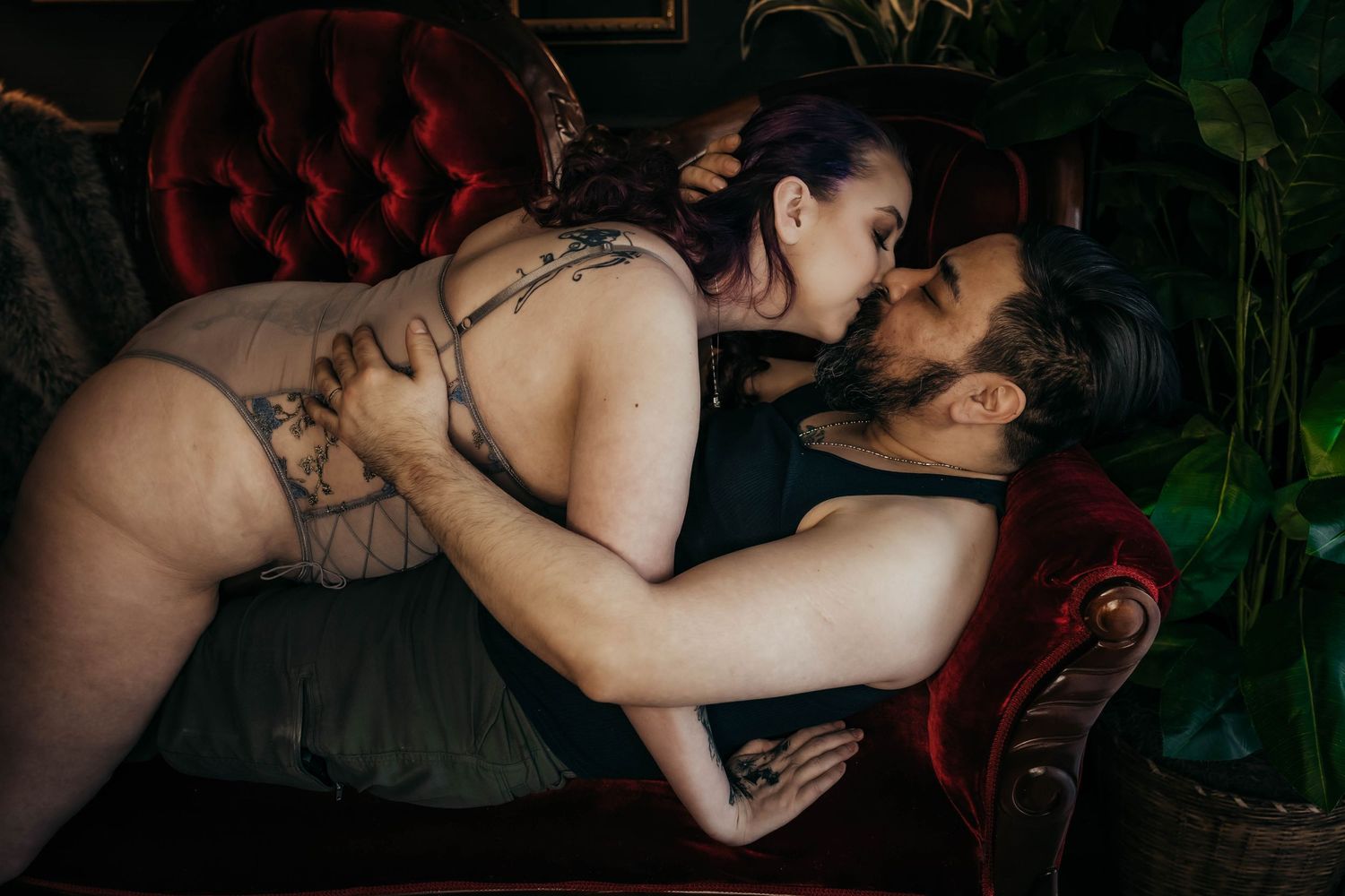 Couples boudoir photoshoot seattle