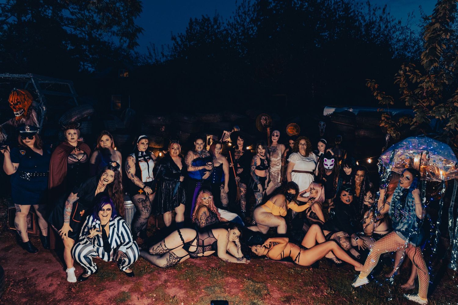 Halloween photoshoot seattle