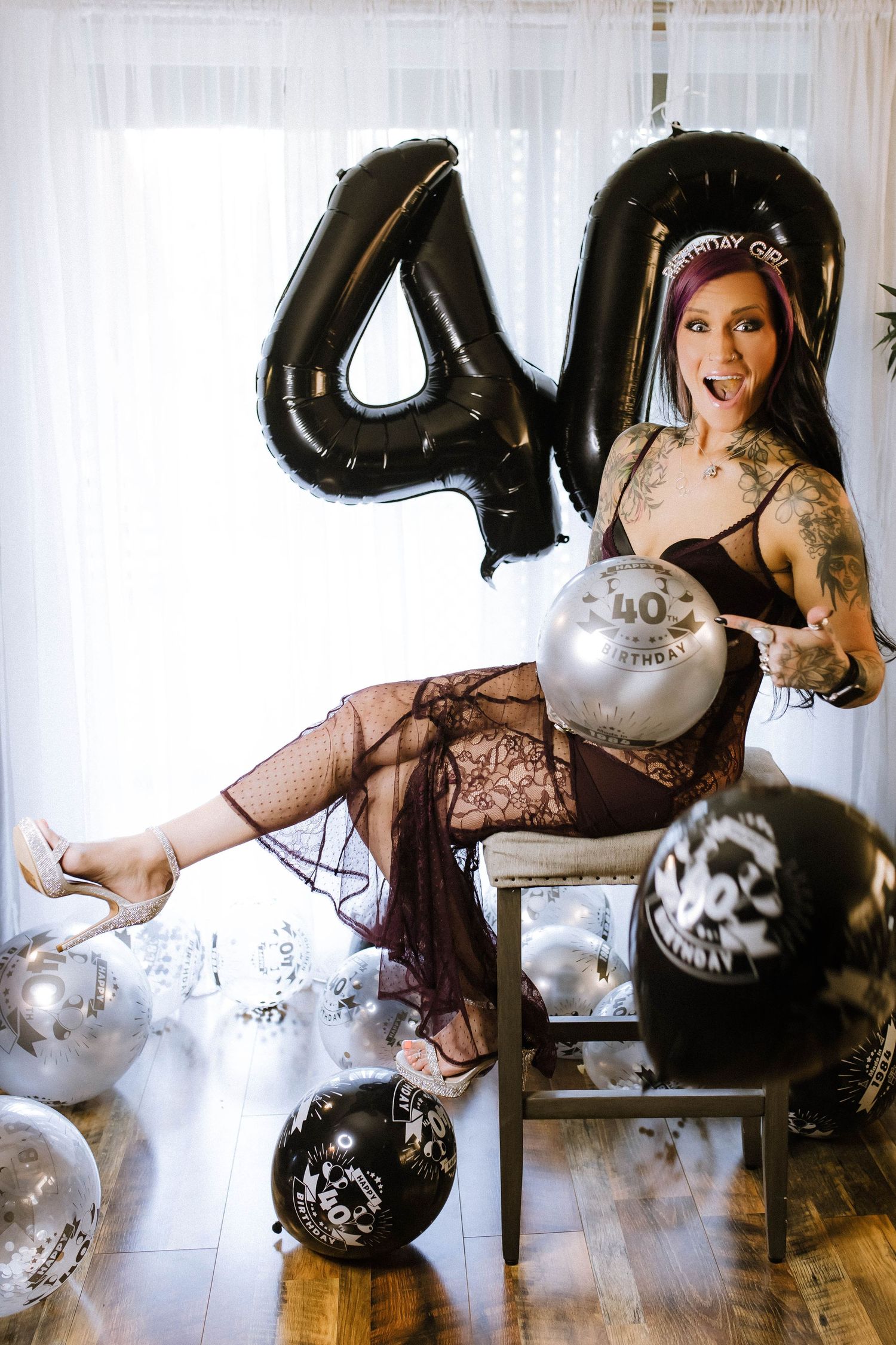 birthday boudoir