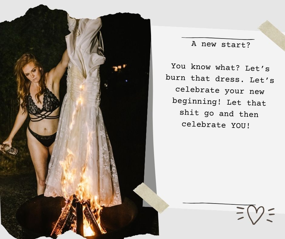 burn the dress boudoir