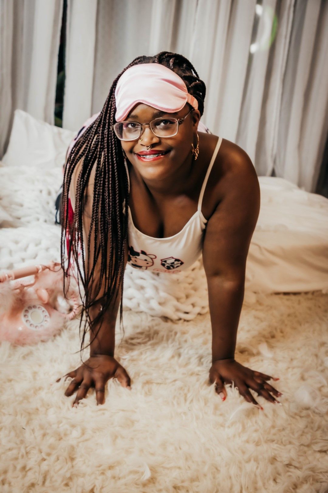 themed boudoir group photoshoot