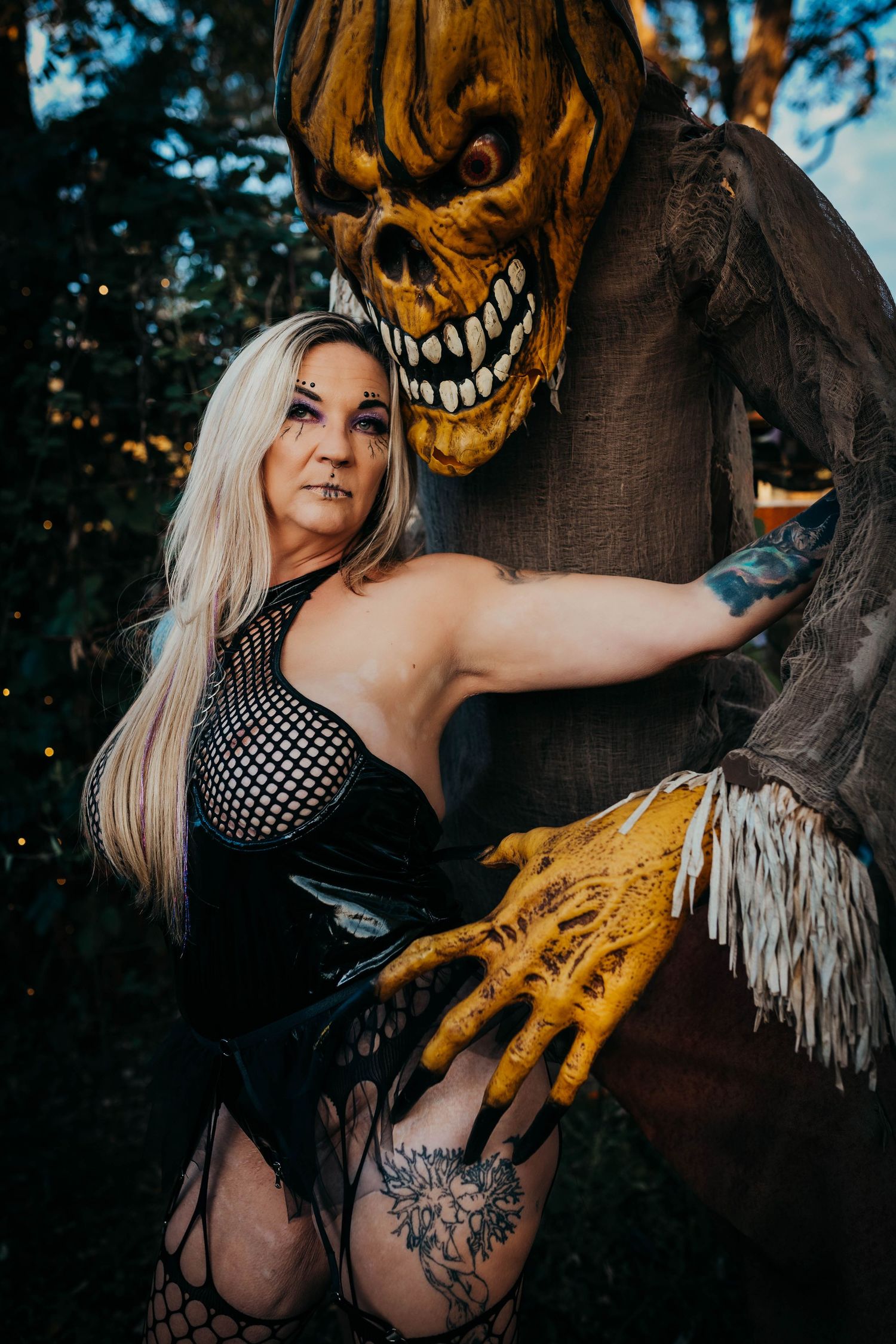 boudoir halloween pnw