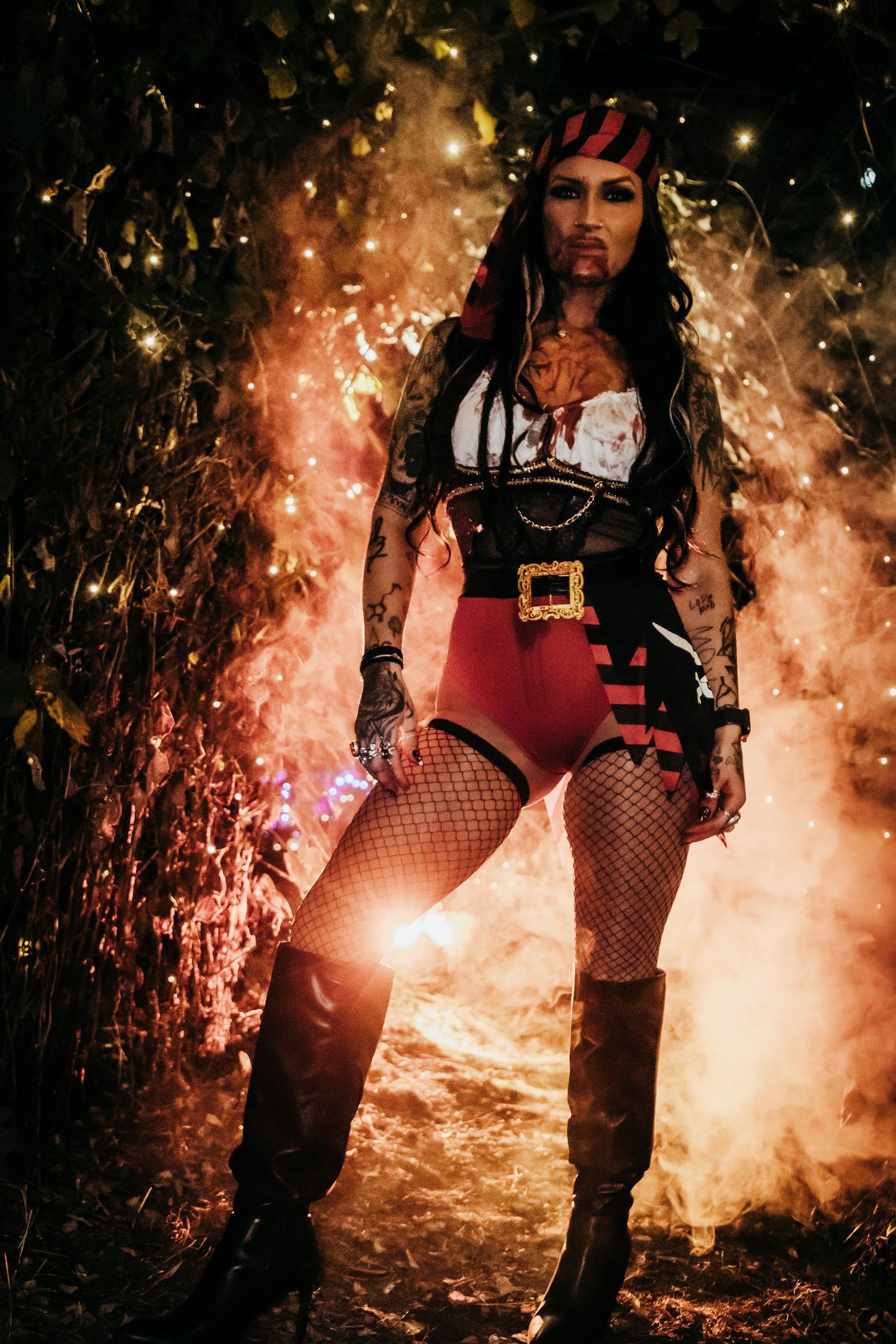 Halloween Group Boudoir Photoshoot