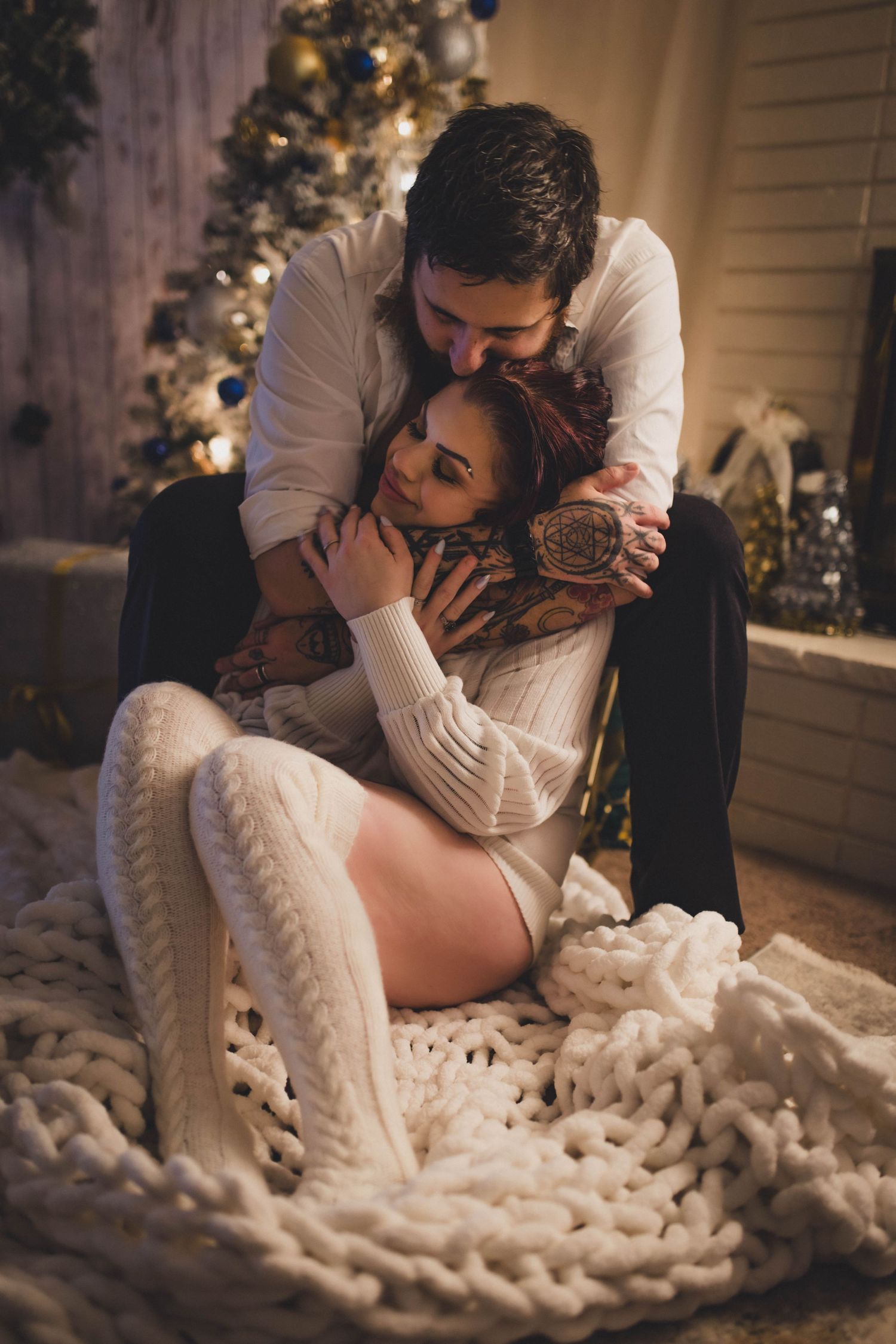 strawberry boudoir couples