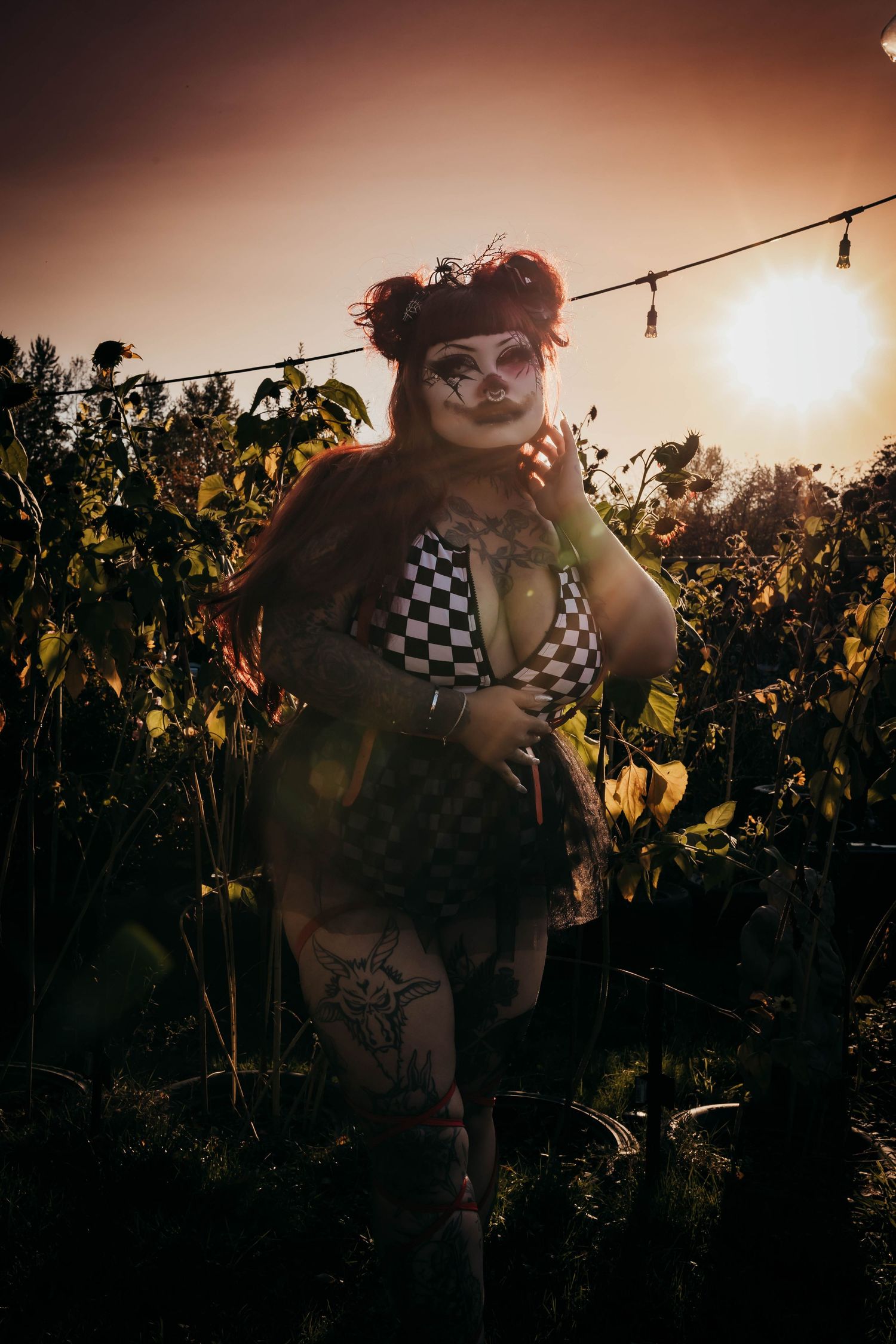 Group halloween photoshoot