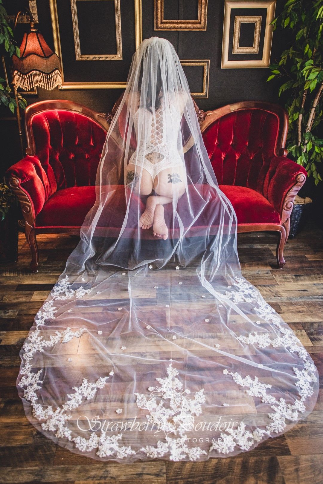 bridal boudoir in washington