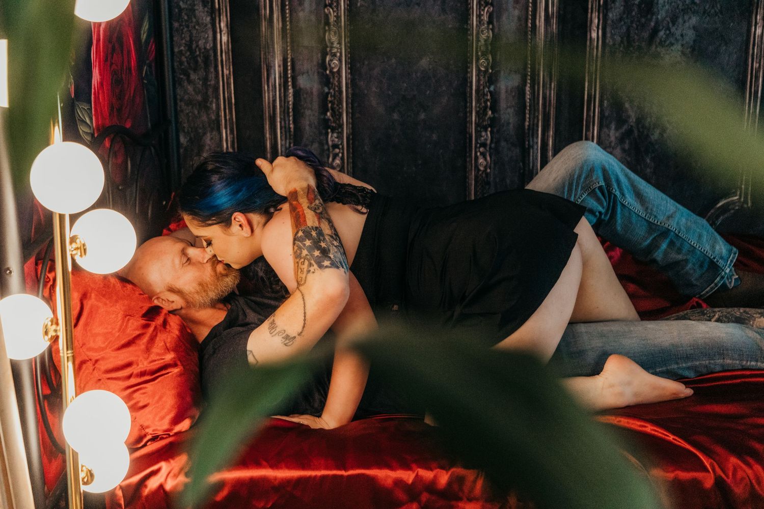 couples boudoir shoot seattle, wa