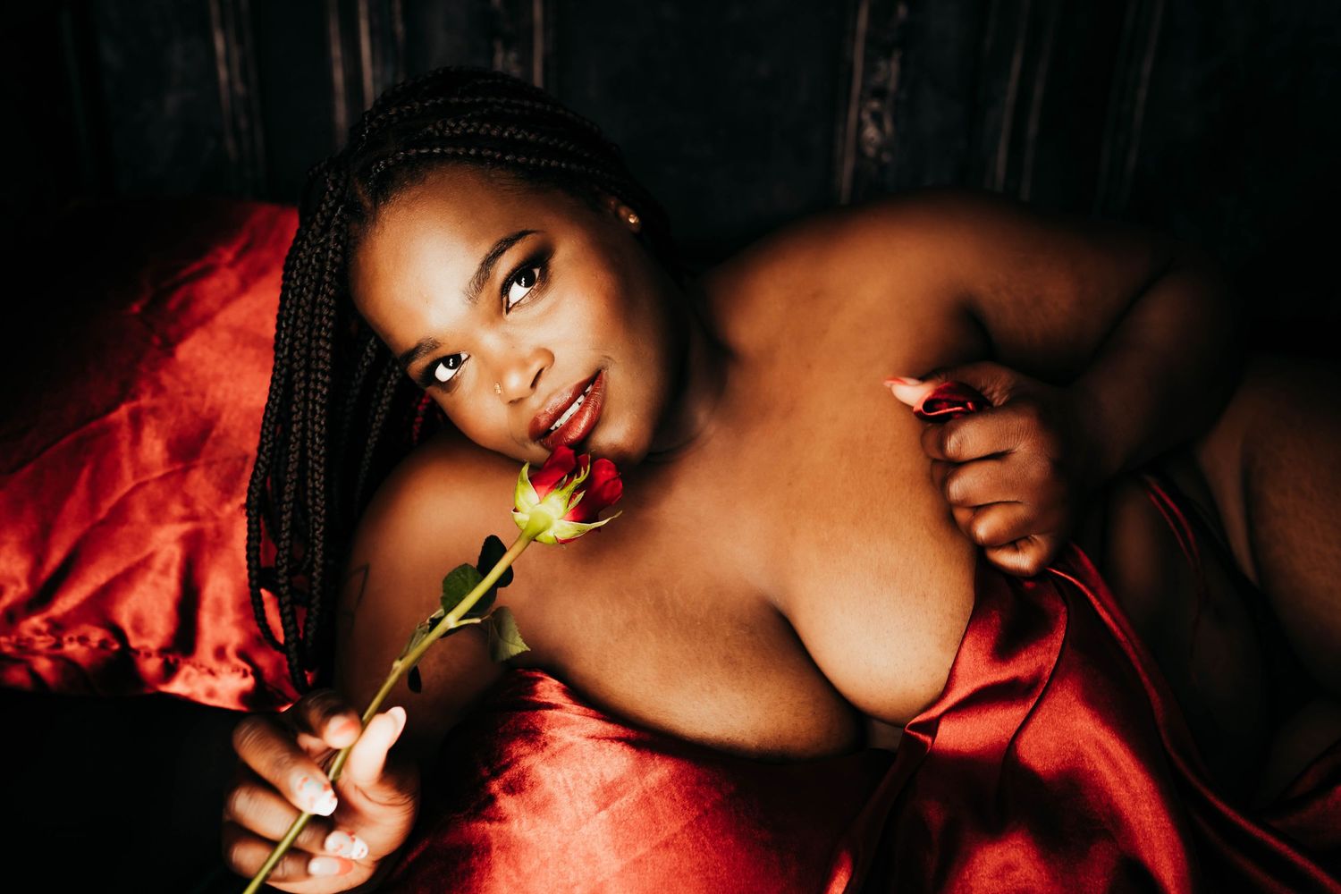 best boudoir photography for POC