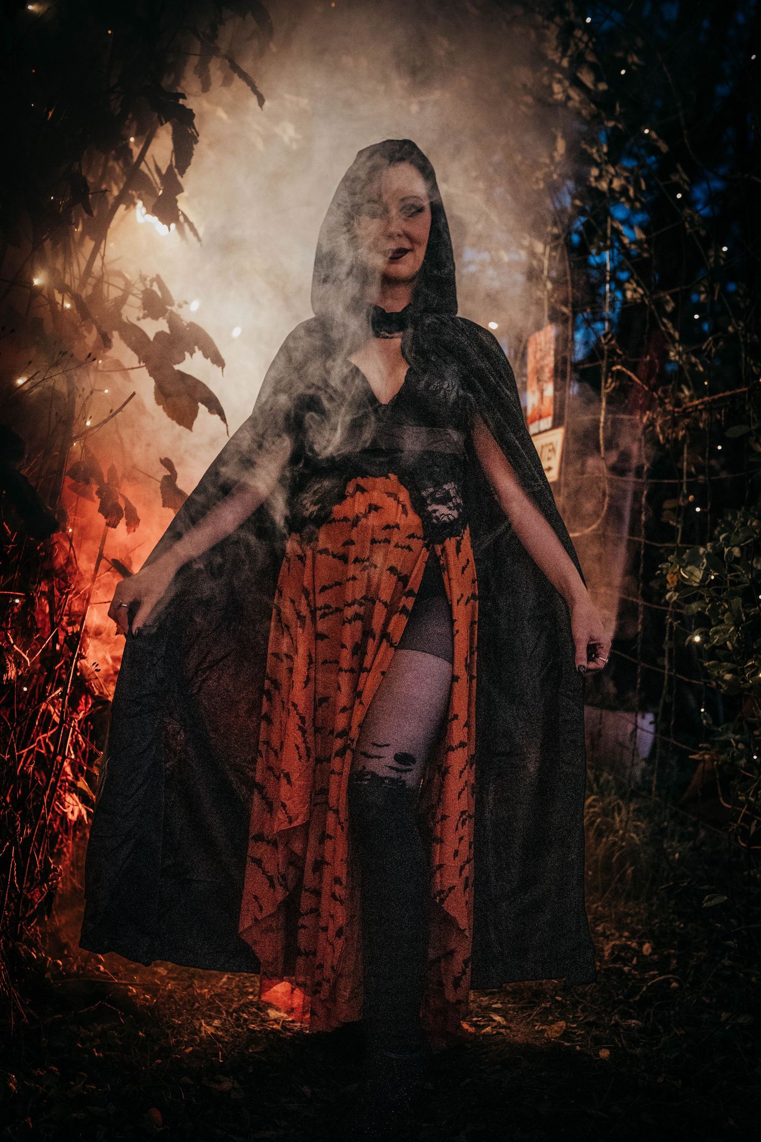 halloween photoshoot boudoir