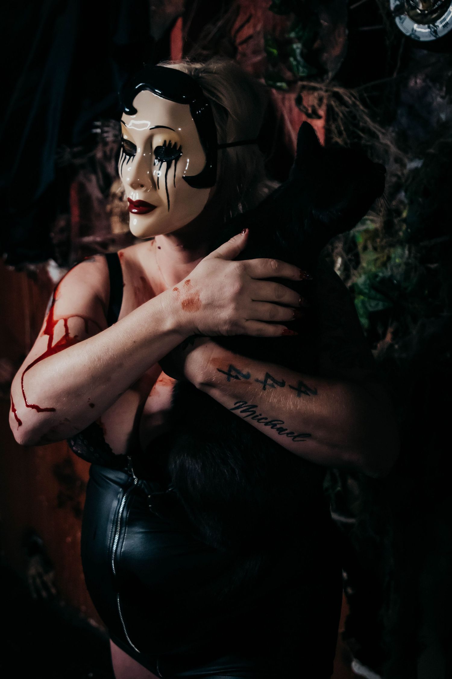 Halloween Boudoir Photoshoot