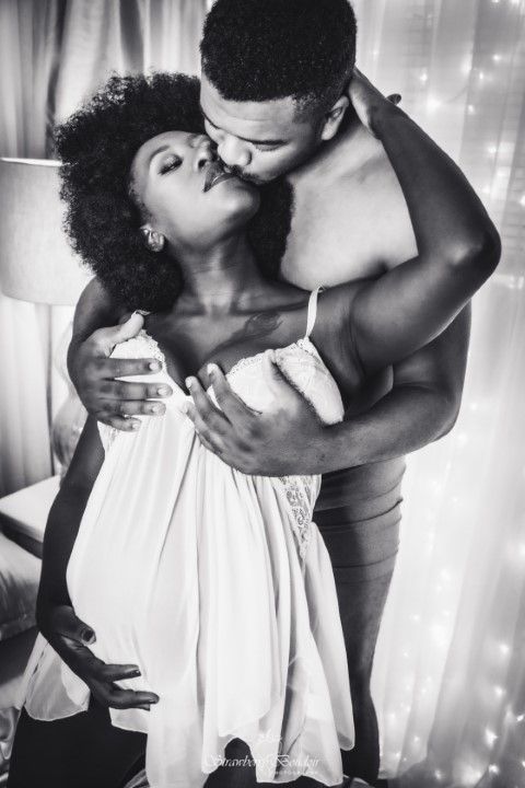maternity boudoir for couples