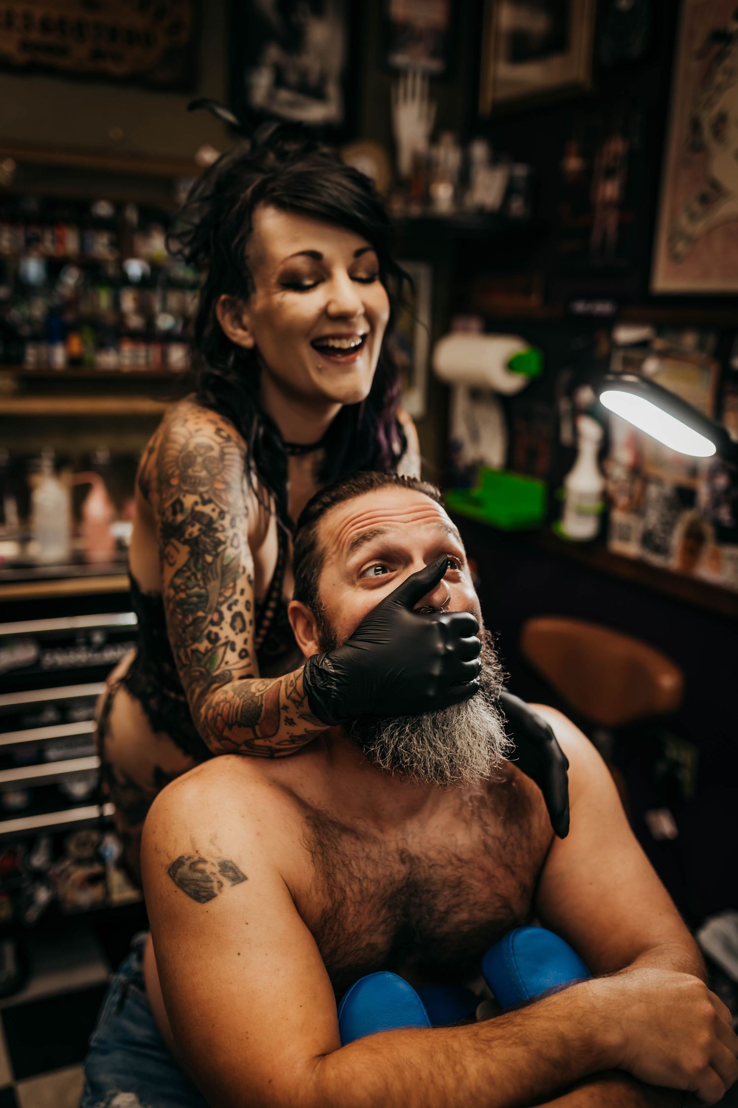 tattoo boudoir  with Strawberry Boudoir Photography in Tacoma, WA