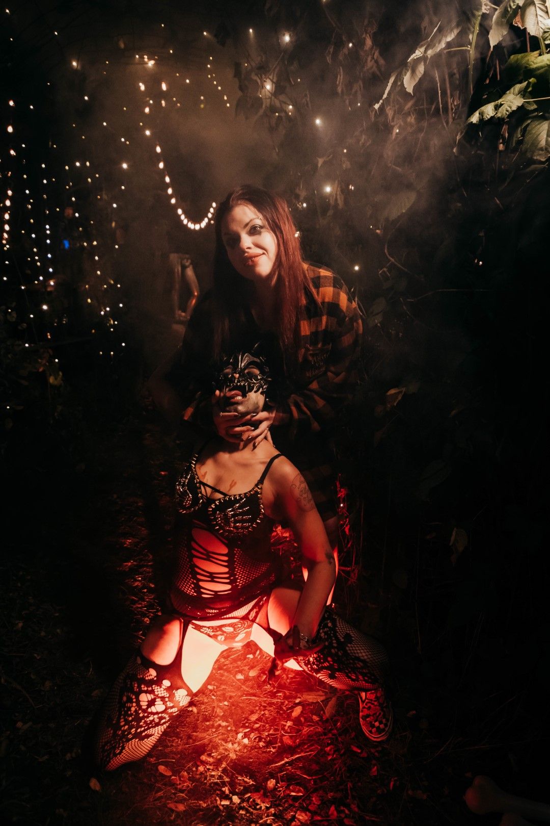 Halloween Group Boudoir Photoshoot