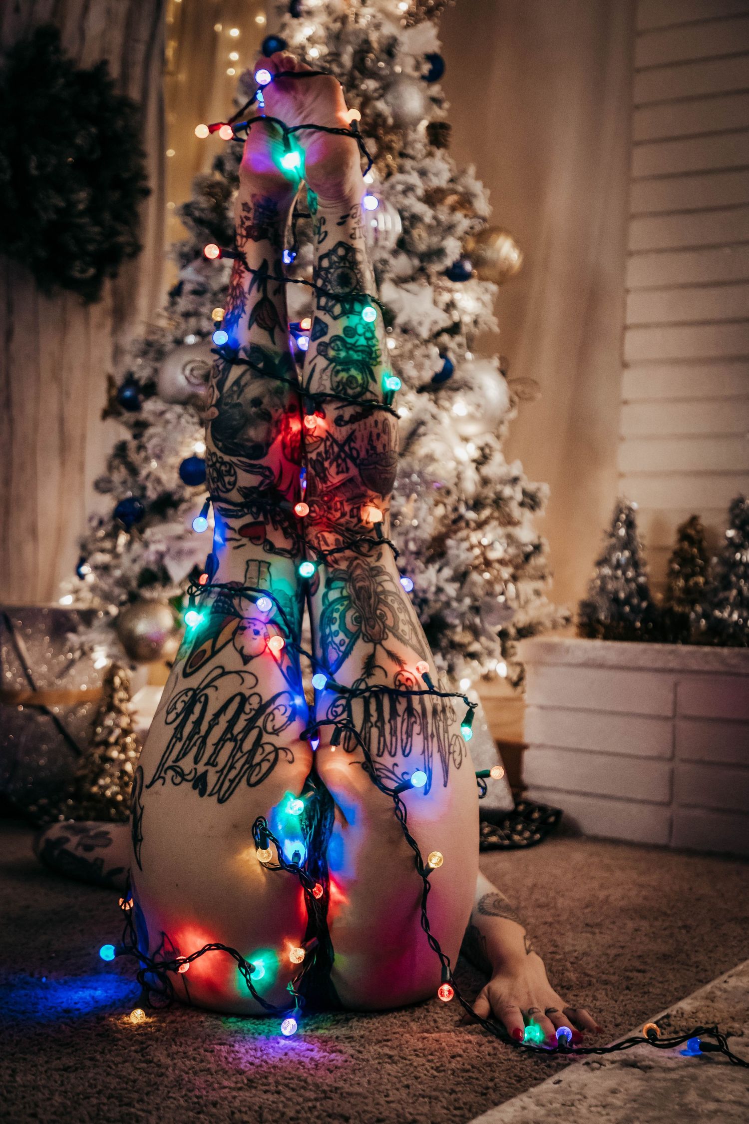 christmas boudoir