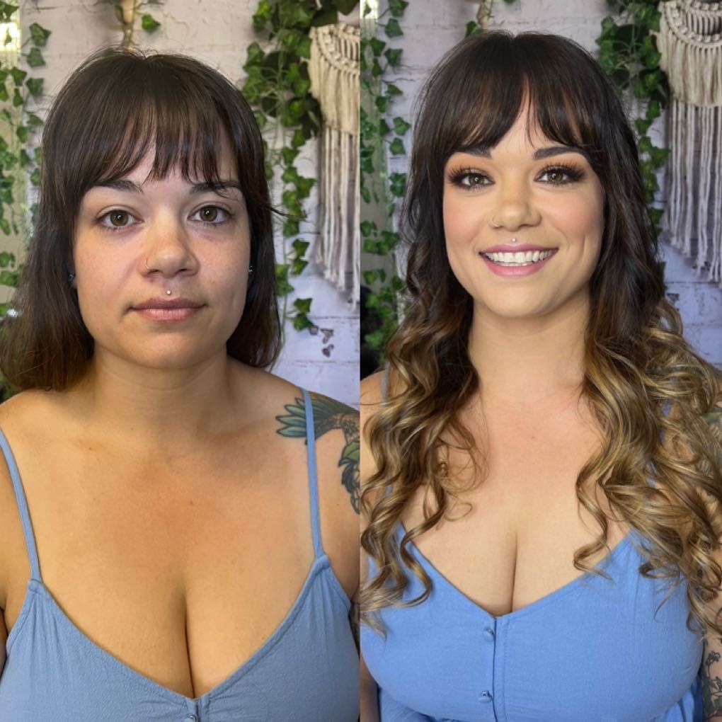 Real beauty transformation boudoir photography