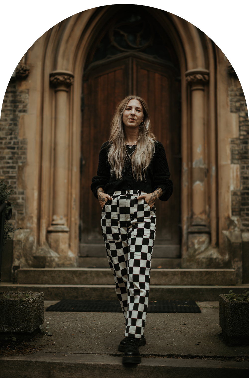 Porträtt av Alice Grevholm Bozic, personen bakom Grevholm Photography.