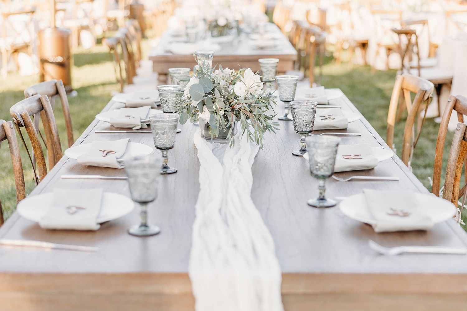 All About Events Rentals Farmhouse Tables