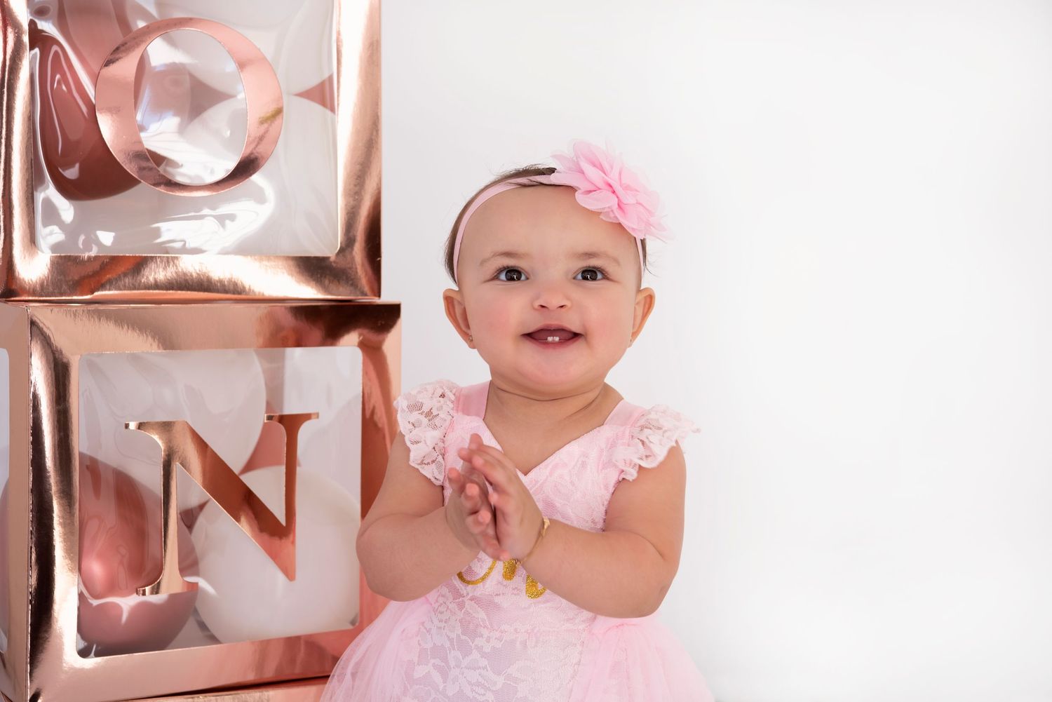 Rhode Island Photographer Studio Cake Smash Session