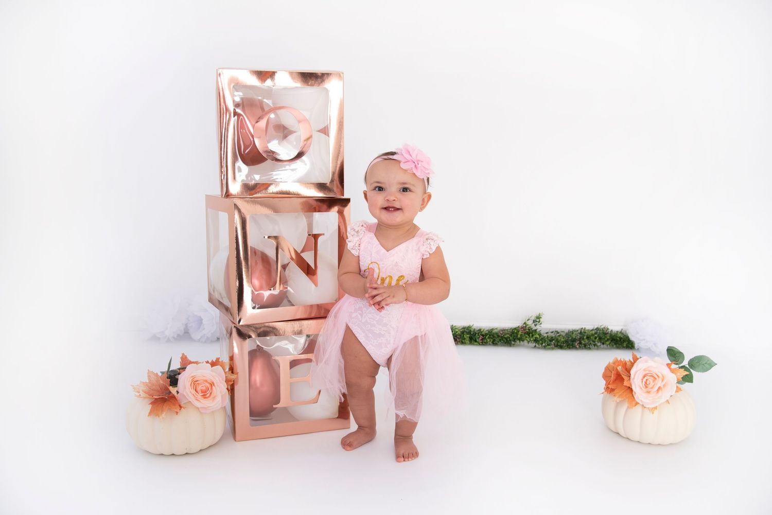 Rhode Island Photographer Studio Cake Smash Session