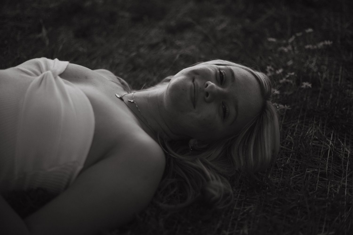 Artistic black and white close-up photos with dramatic shadows and lighting.