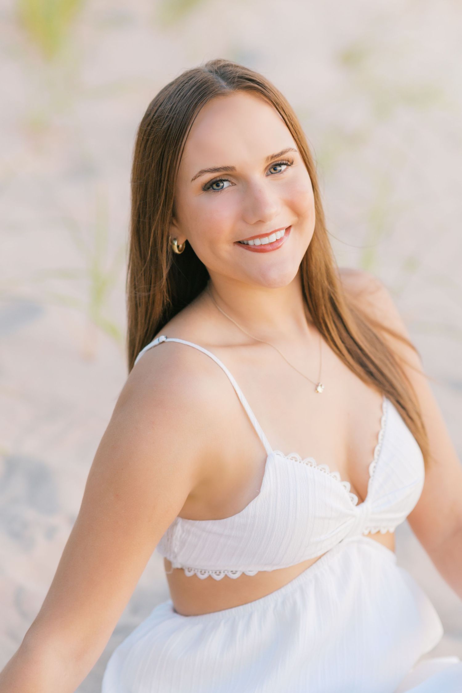 Grand Haven Michigan senior portrait photography pictures, Beach and boardwalk location. summer beach senior pictures in west michigan