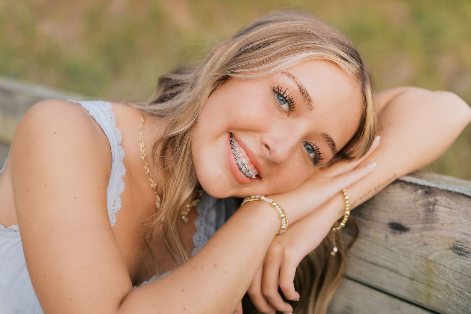 Grand Haven West Michigan Lakeshore Beach Grass Sand Dunes Boardwalk Senior Pictures Portrait Photographer. Summer at Sunset Golden Hour