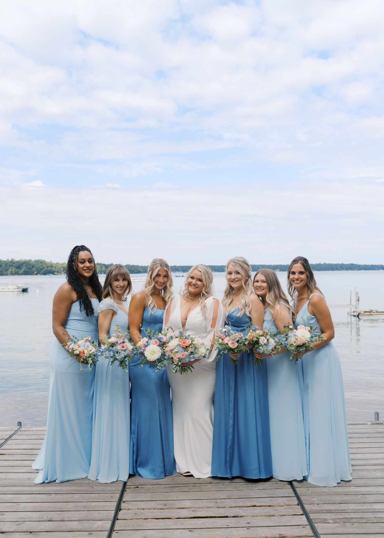 Summer Camp Themed Wedding Photography at Camp Lincoln Camp Lake Hubert in Nisswa Minnesota. Lakeside woodland wedding pictures Up North