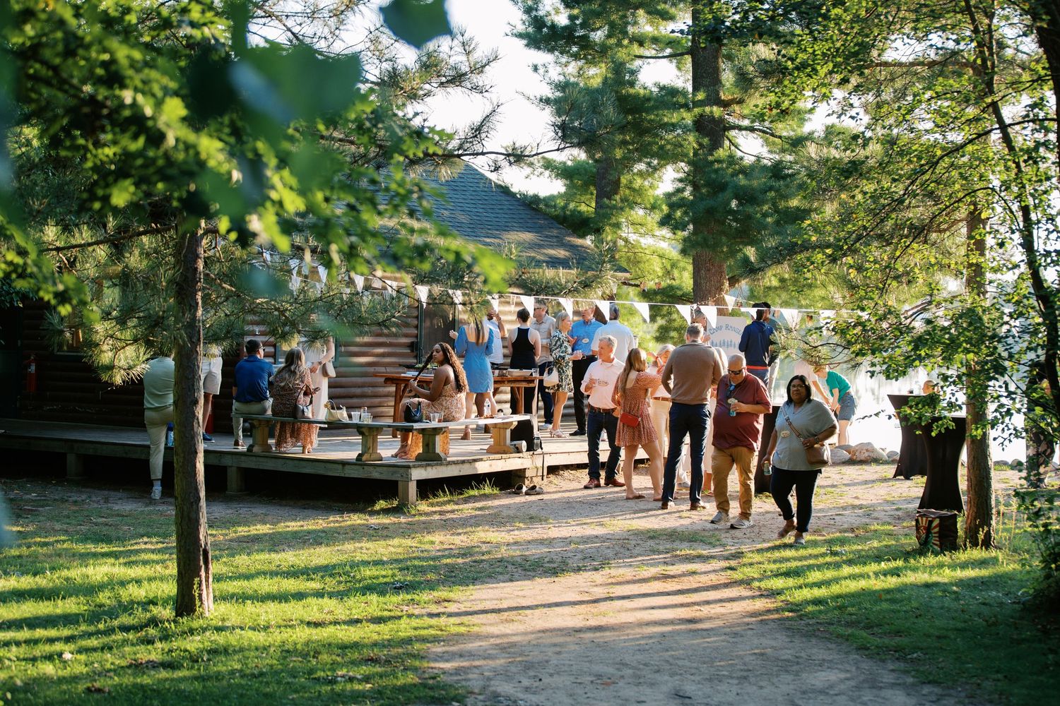 Lakeside Wedding Rehearsal Dinner Welcome Party, Summer Camp Themed Wedding, Camp Lincoln Camp Lake Hubert, Nisswa Northern Minnesota