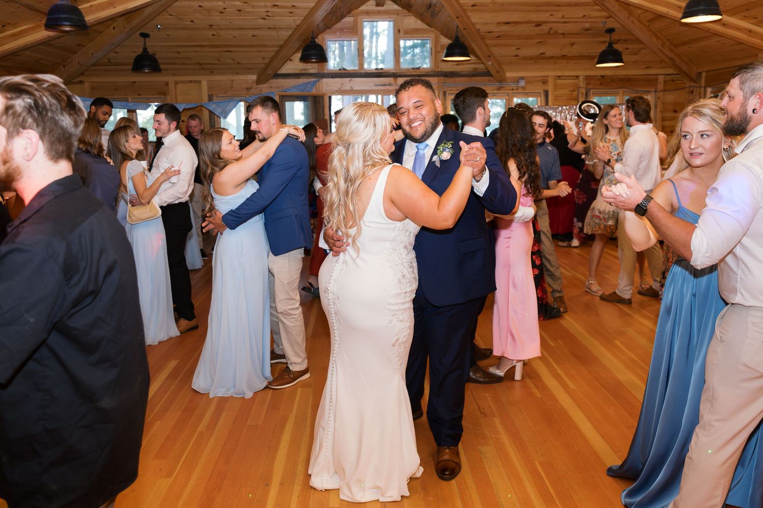 Summer Camp Themed Wedding Photography at Camp Lincoln Camp Lake Hubert in Nisswa Minnesota. Lakeside woodland wedding pictures Up North