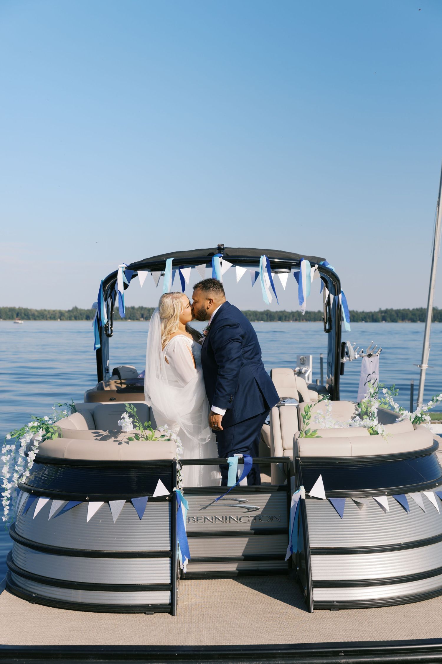 Summer Camp Themed Wedding Photography at Camp Lincoln Camp Lake Hubert in Nisswa Minnesota. Lakeside woodland wedding pictures Up North