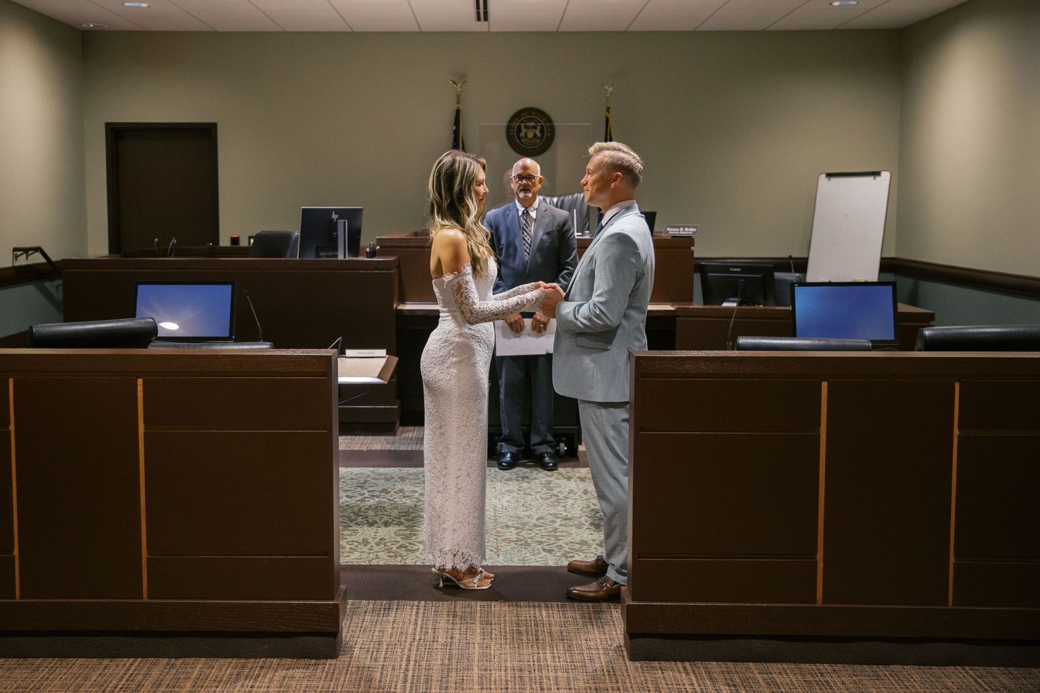 Grand Haven Michigan Ottawa County Courthouse Elopement, State Park Lake Michigan Beach Pictures, Grand Haven Photographer, marquee sign