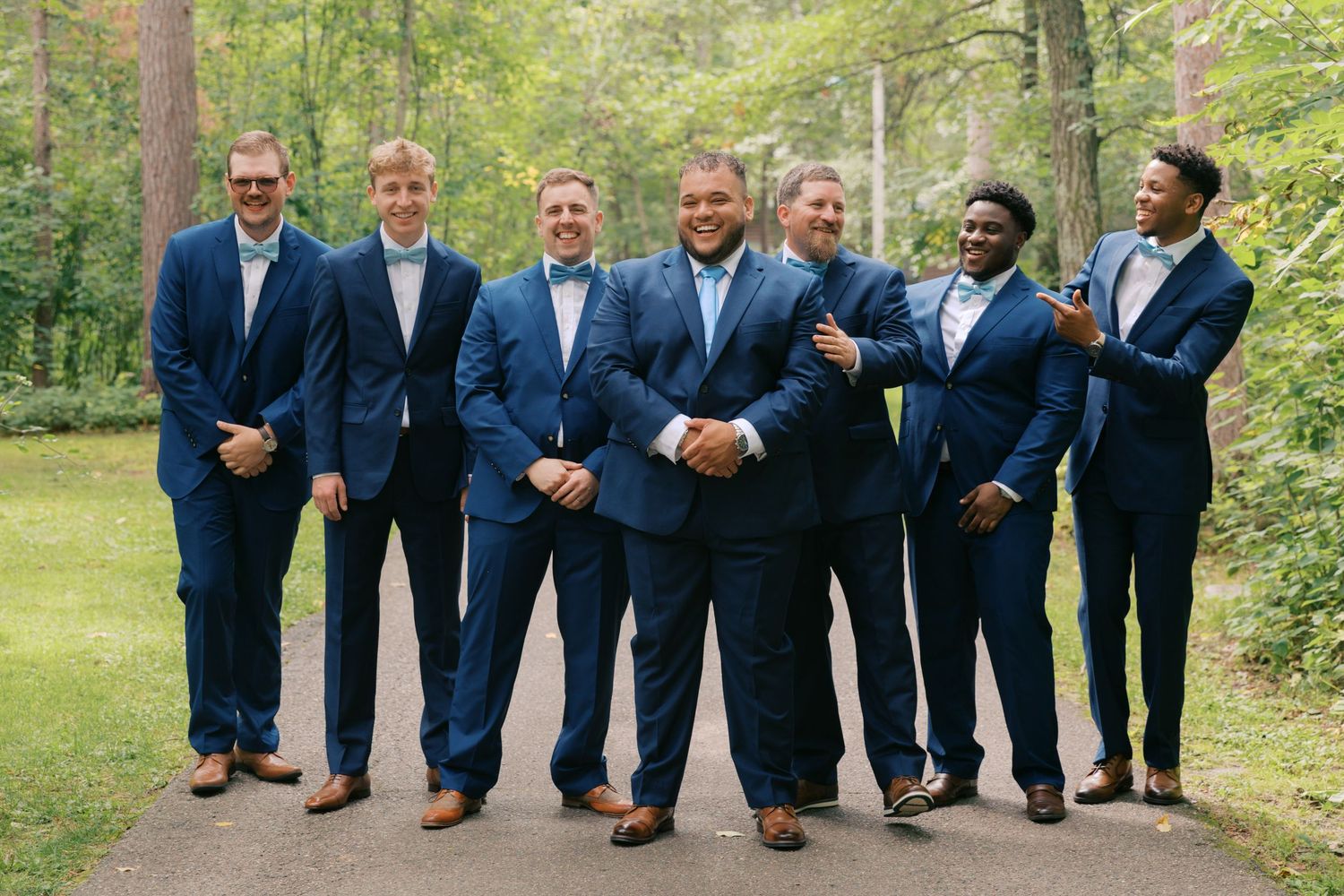 Summer Camp Themed Wedding Photography at Camp Lincoln Camp Lake Hubert in Nisswa Minnesota. Lakeside woodland wedding pictures Up North