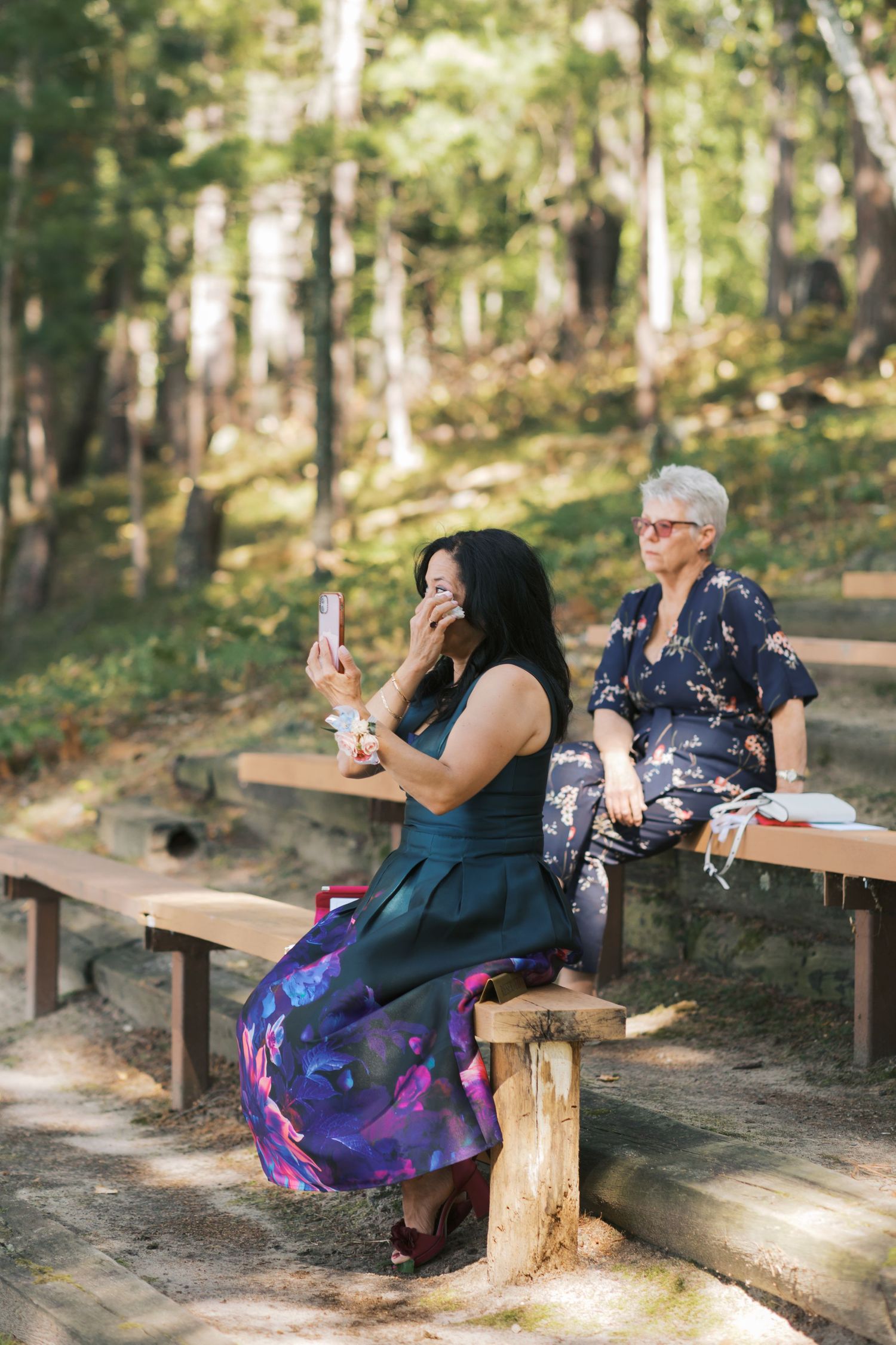 Summer Camp Themed Wedding Photography at Camp Lincoln Camp Lake Hubert in Nisswa Minnesota. Lakeside woodland wedding pictures Up North