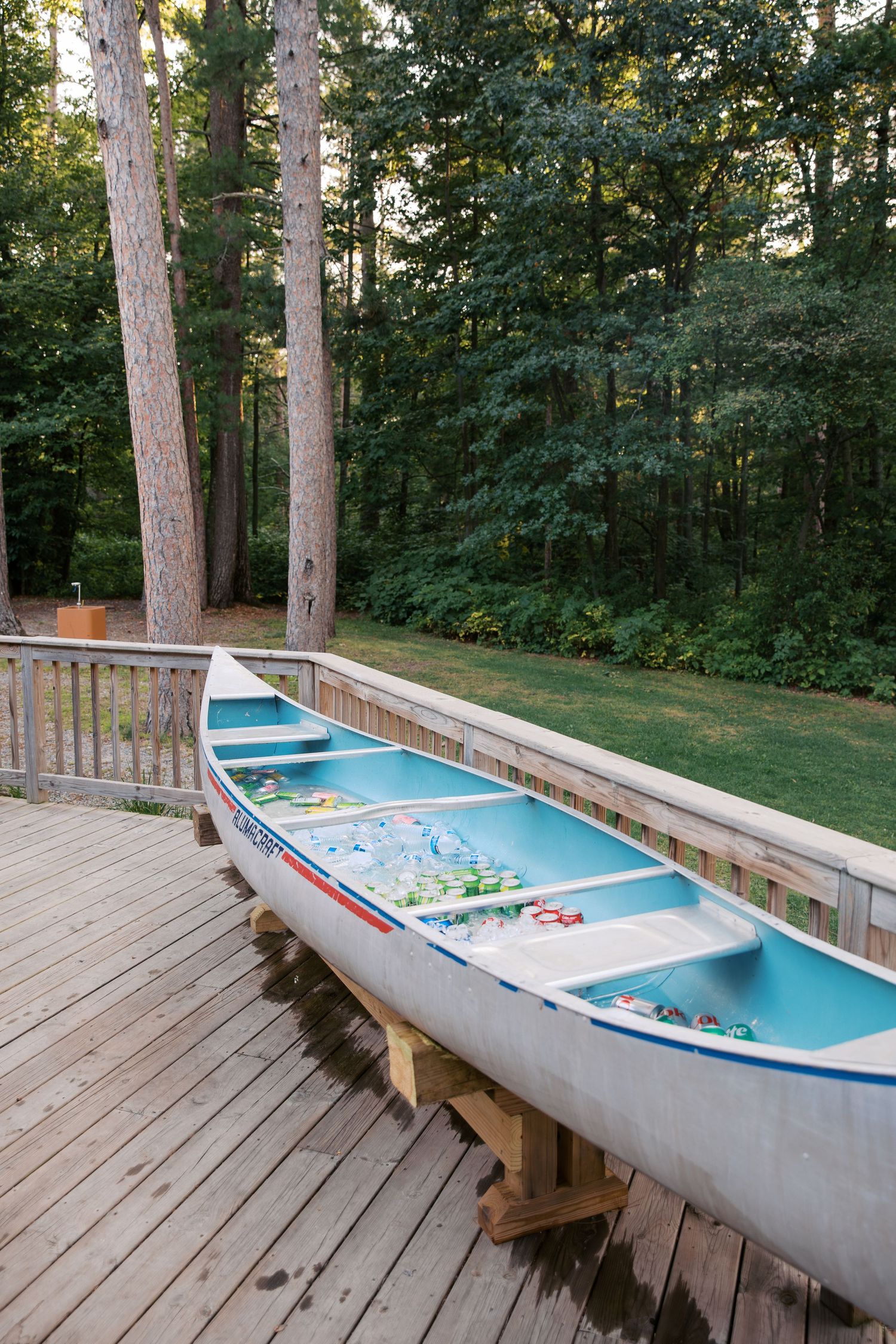 Summer Camp Themed Wedding Photography at Camp Lincoln Camp Lake Hubert in Nisswa Minnesota. Lakeside woodland wedding pictures Up North