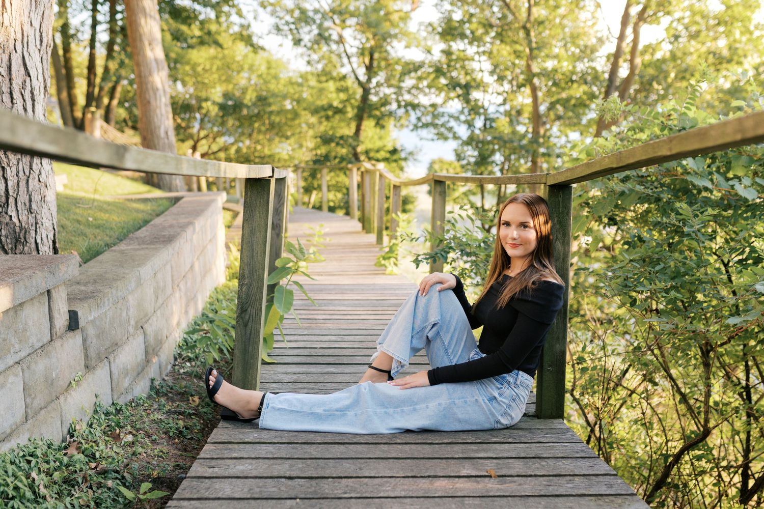 Grand Haven Michigan senior portrait photography pictures, Beach and boardwalk location. summer beach senior pictures in west michigan