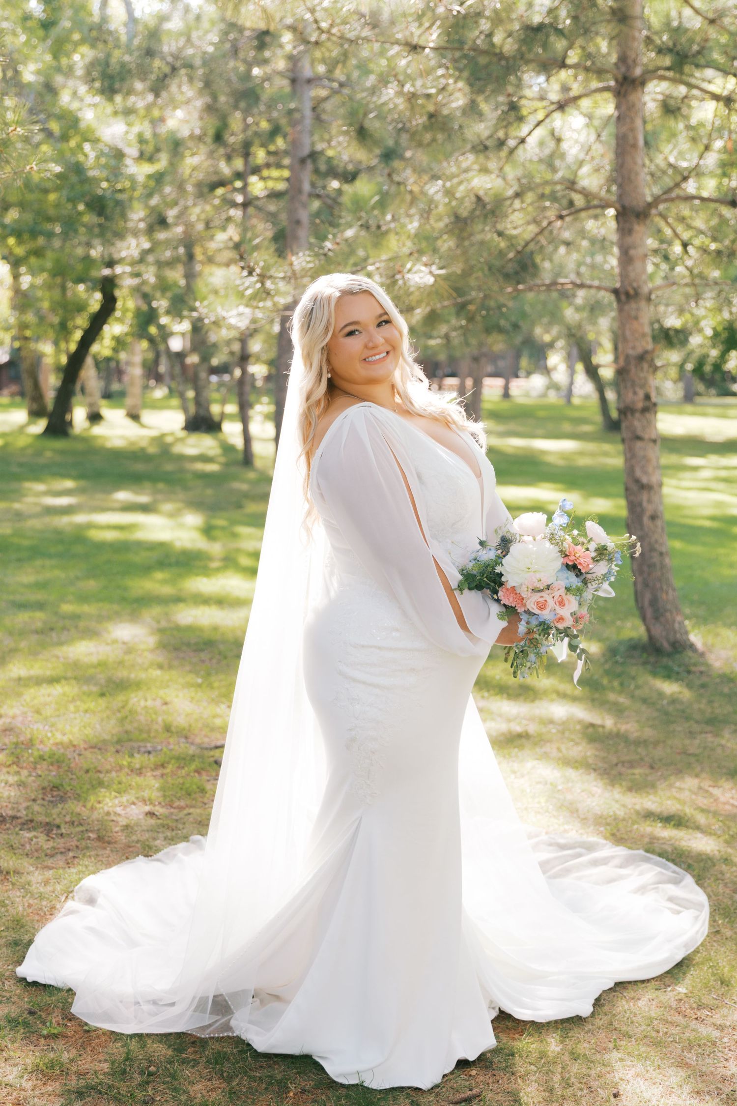 Summer Camp Themed Wedding Photography at Camp Lincoln Camp Lake Hubert in Nisswa Minnesota. Lakeside woodland wedding pictures Up North
