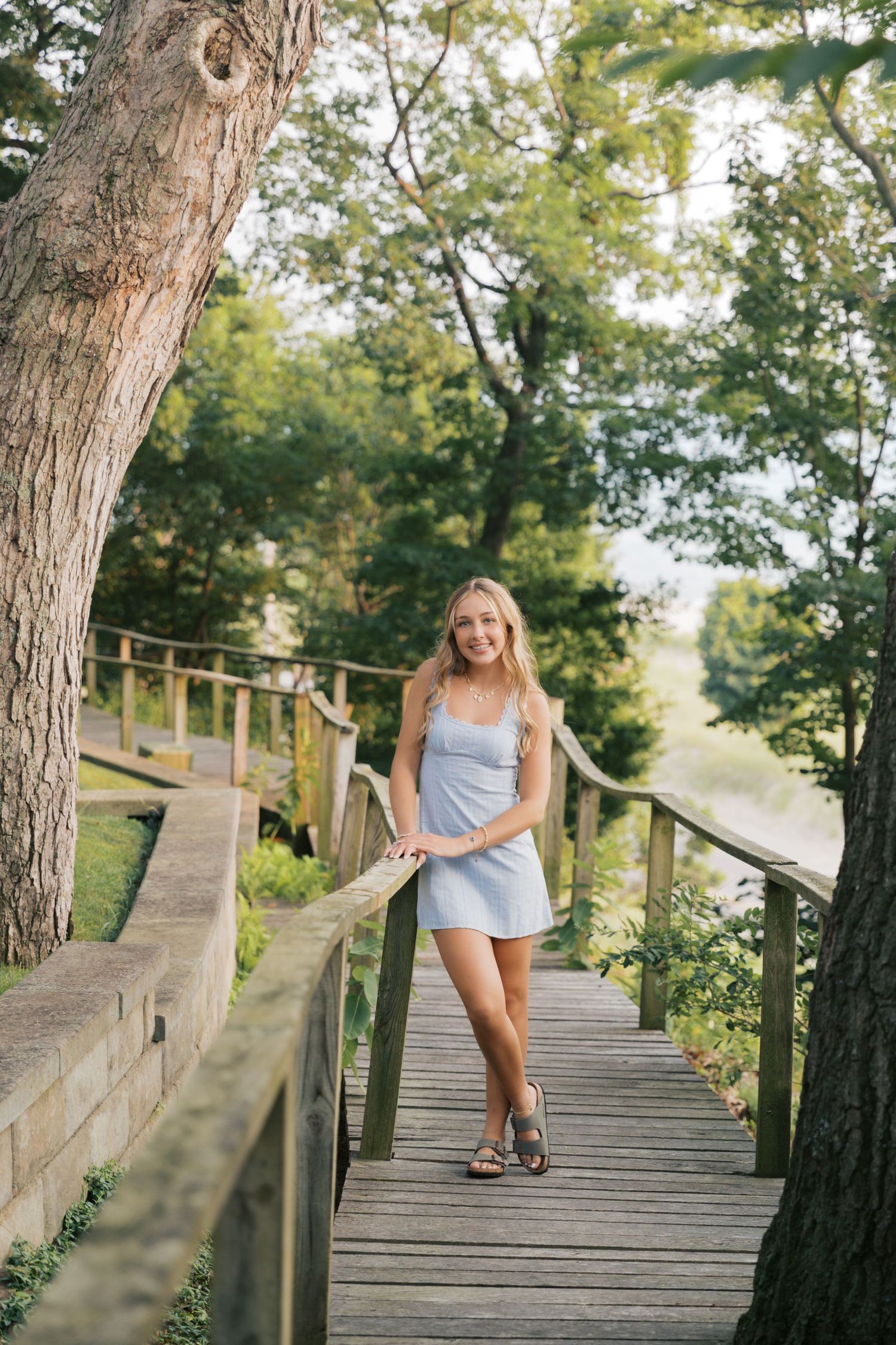 Grand Haven West Michigan Lakeshore Beach Grass Sand Dunes Boardwalk Senior Pictures Portrait Photographer. Summer at Sunset Golden Hour