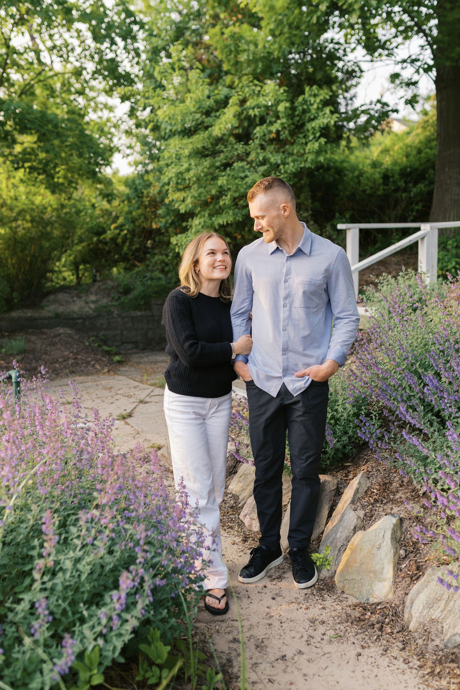 Grand Haven Michigan Coastal Beach Town Engagement Couples Pictures Lake Michigan Photographer, Summertime Romance, Lakeside Engagement Pics