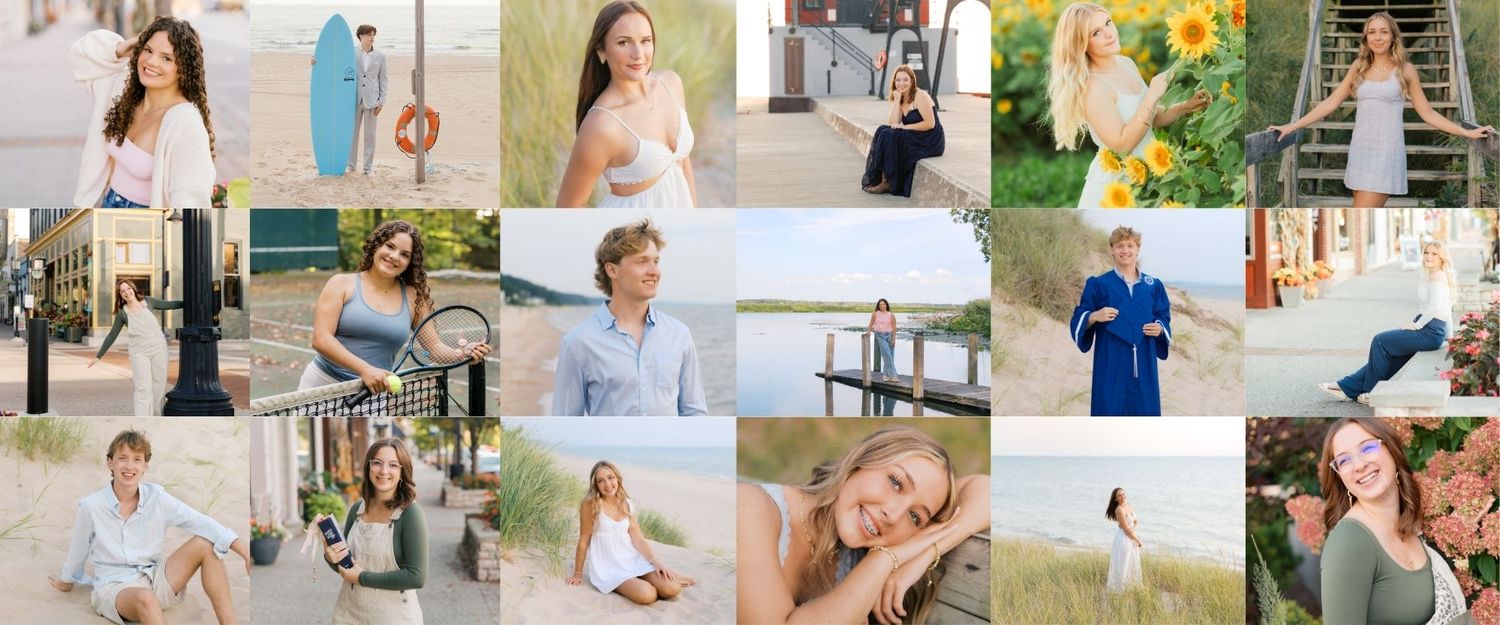 Grand Haven Michigan Senior Portrait Photography Planning Guide, Best Locations, What to wear, and scheduling