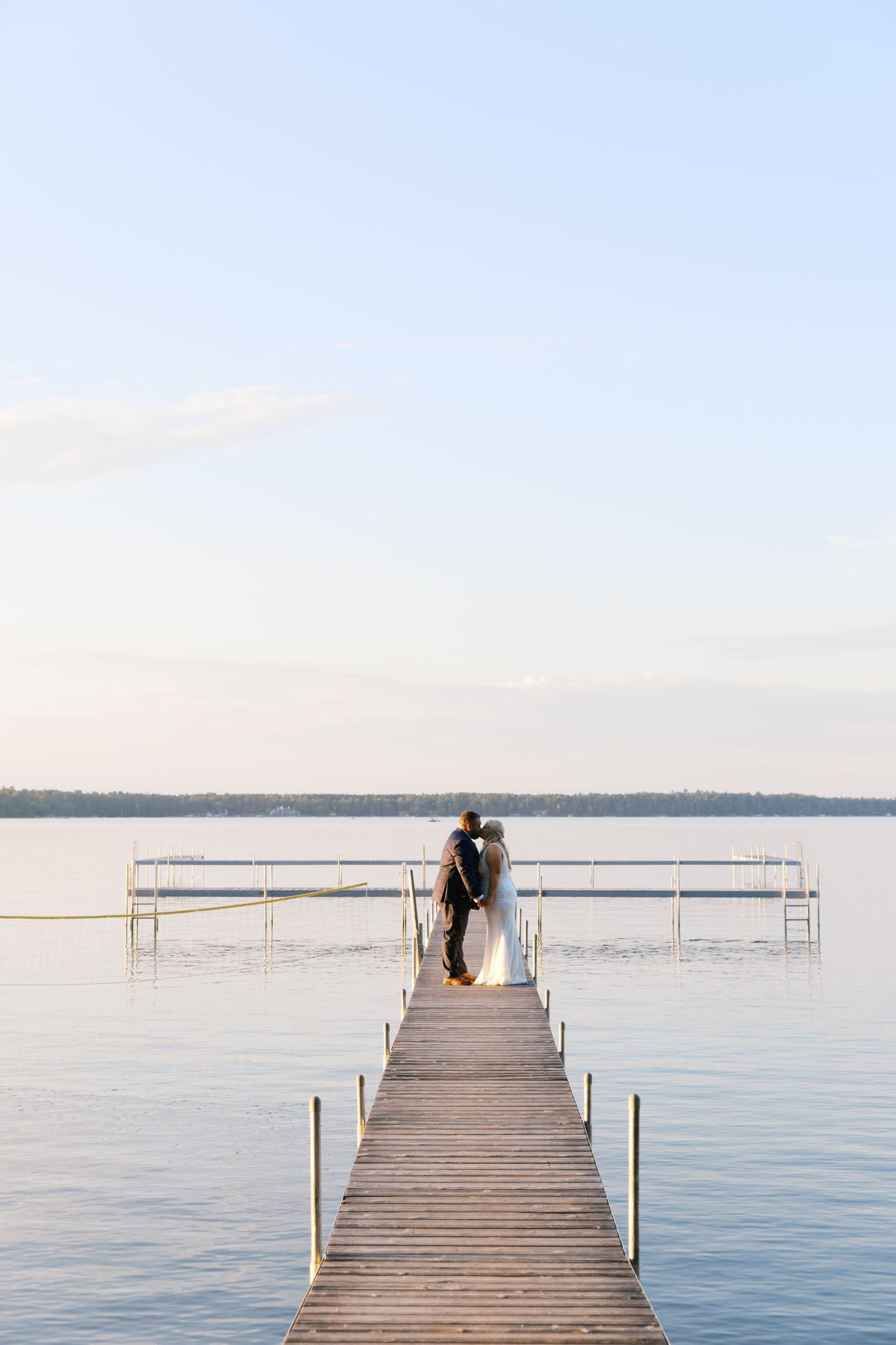 Summer Camp Themed Wedding Photography at Camp Lincoln Camp Lake Hubert in Nisswa Minnesota. Lakeside woodland wedding pictures Up North