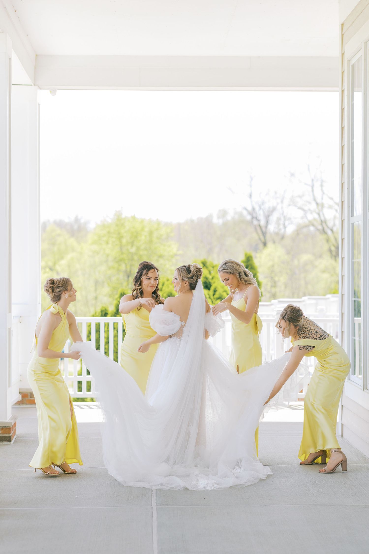 From, Rayna Wedding Day Portrait Photography based out of Grand Haven, West Michigan. True to color, bright style pictures.