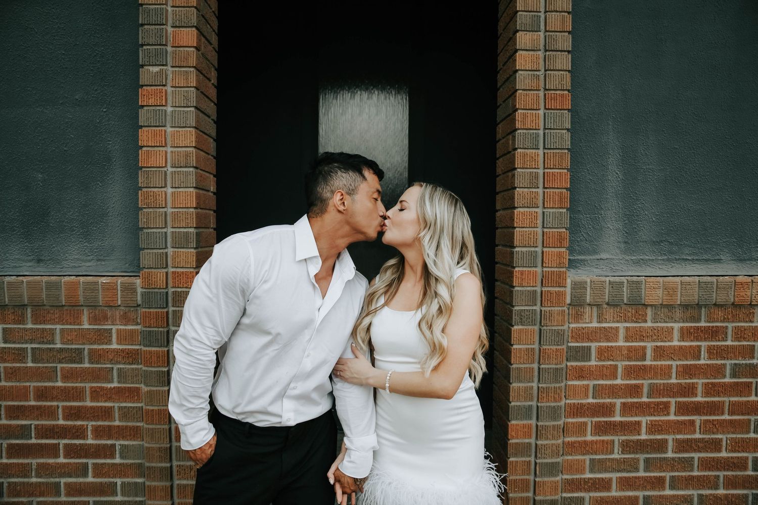 downtown lethbridge engagement session